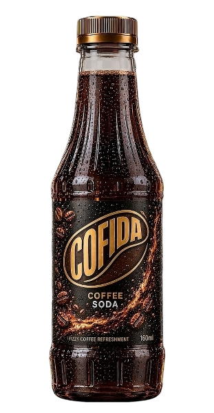 COFIDA Coffee Soda bottle
