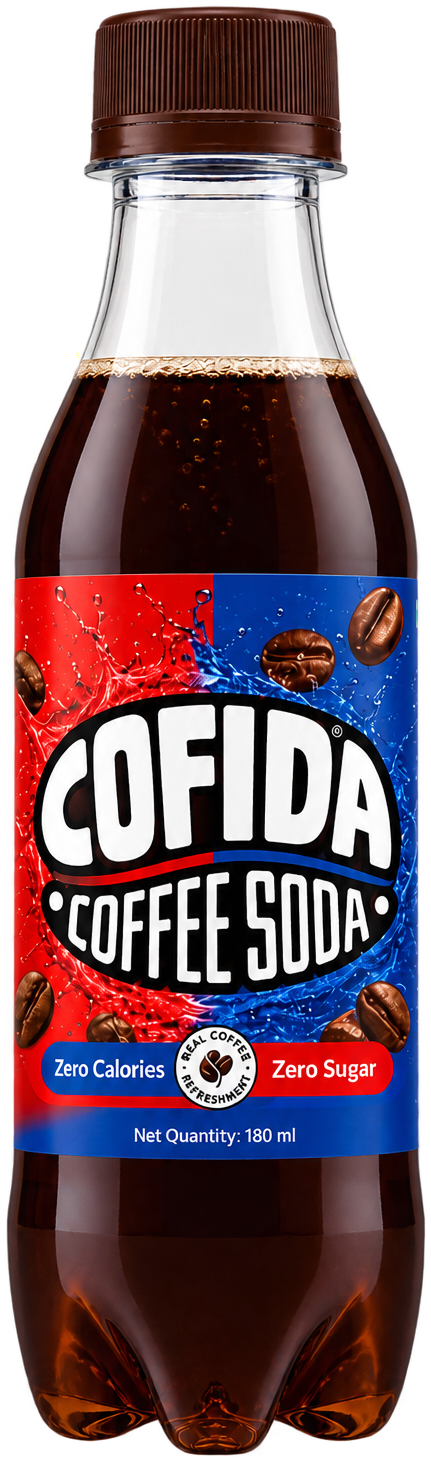 COFIDA Coffee Soda bottle